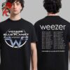 Weezer Voyage To The Blue Planet Tour Merch Dear Daddy I Write You In Spite Of Years Of Silence Two Sides Unisex T-Shirt