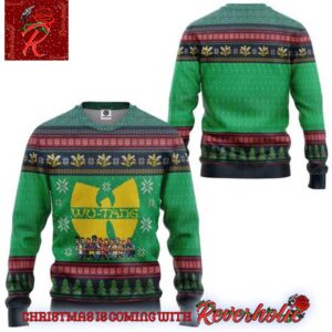 Wu Tang Clan Hip Hop Team With Hive Bee Ugly Christmas Sweater