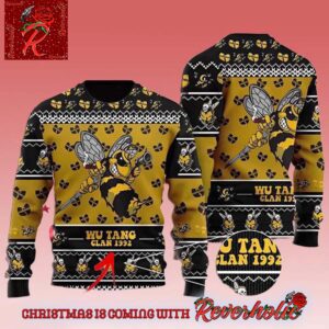 Wu Tang Clan Killer Bee Custom Name Christmas Ugly Sweater