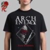 Arch Enemy European Blood Dynasty 2025 Tour Schedule Dates List Home Decor Poster Canvas Two Sides Unisex T-Shirt