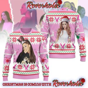 Ariana Grande Holiday Vibe Christmas Gifts For Holiday Christmas Ugly Sweater