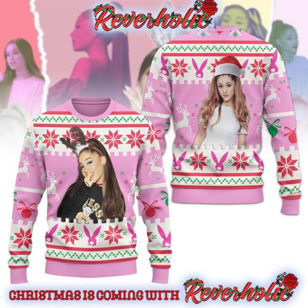 Ariana Grande Holiday Vibe Christmas Gifts For Holiday Christmas Ugly Sweater