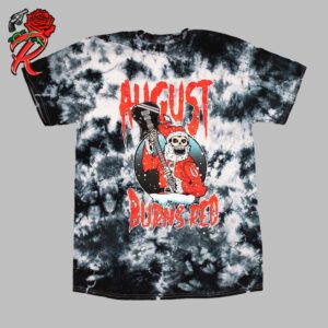 August Burns Red Holiday 2024 Shredding Santa Tie Dye T-Shirt