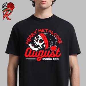 August Burns Red Merry Metalcore Skull Unisex T-Shirt