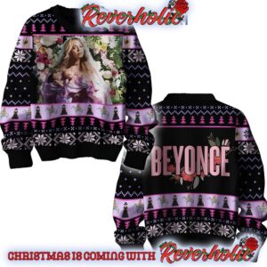 Beyonce Queen Bee Ugly Christmas Sweater