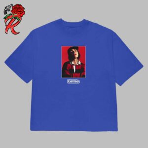 Billie Eilish Blue Photo Holidays 2024 Unisex T-Shirt