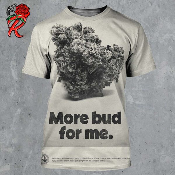 Billy Strings More Bud For Me Morbud4me Official Music Video Poster All Over Print Shirt