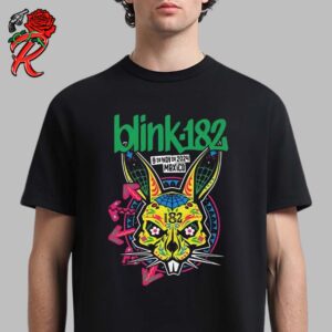 Blink 182 Mexico City Gig Merch Tee At Estadio GNP Seguros On November 9 2024 The Giant Nurse Art Unisex T-Shirt