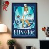 Out Of The Blue Fest 2025 Poster For Riviera Cancun Mexico On January 4-7 2025 With Full Lineup Home Decor Poster Canvas