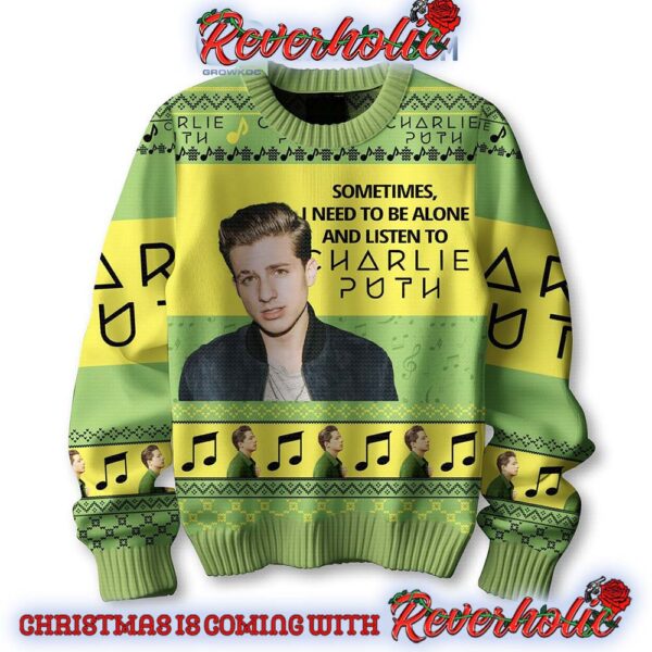 Charlie Puth Need To Be Alone Christmas Gifts For Holiday Christmas Ugly Sweater