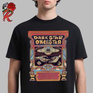 Dark Star Orchestra Fall Tour 2024 Poster For November 2024 Unisex T-Shirt