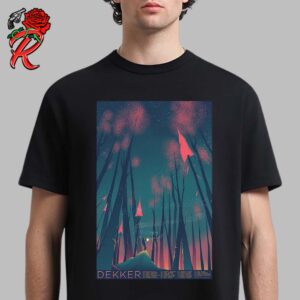 Dekker Official Poster For Future Ghost Tour 2024 Tour Dates List Unisex T-Shirt