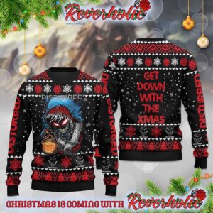 Disturbed Band Get Down With The Xmas Merry Christmas Gifts For Holiday Christmas Ugly Sweater