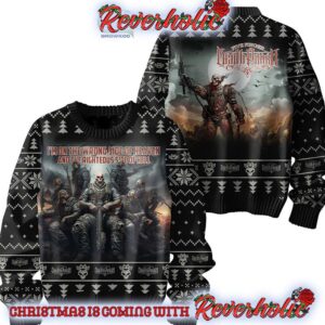 Five Finger Death Punch Side Of Hell Christmas Gifts For Holiday Christmas Ugly Sweater