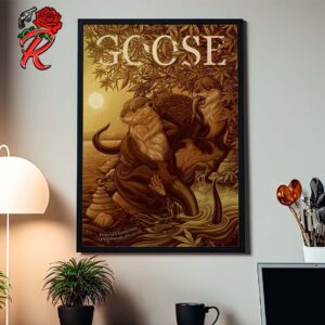 Goose Gig Poster For Show In Pittsburgh Pennsylvania At Petersen Events Center On November 7 2024 Home Decor Poster Canvas