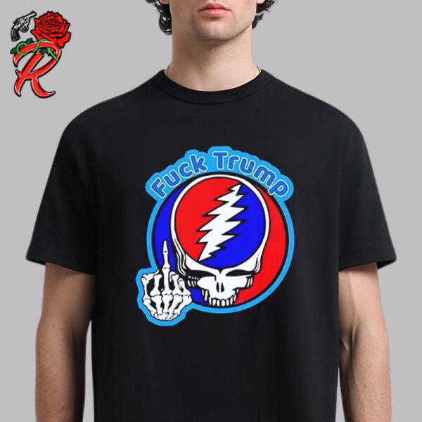 Grateful Dead Skull Fuck Trump Election Day 2024 Unisex T-Shirt