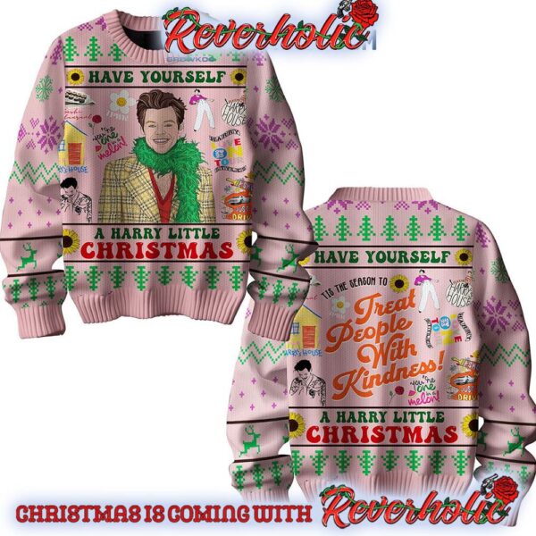 Harry Styles Have Yourself A Harry Little Christmas Gifts For Holiday Christmas Ugly Sweater