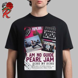 I Am No Guide Pearl Jam Song By Song Book Cover Episode 235 Unisex T-Shirt