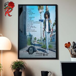 Ice Cube Man Down Album Tracklist Wall Decor Poster Canvas