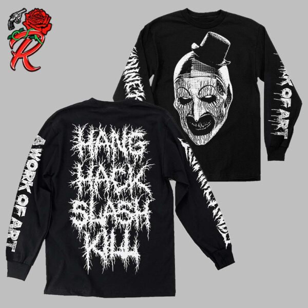 Ice Nine Kills A Work Of Art Hang Hack Slash Kill Corpse Paint Long Sleeve