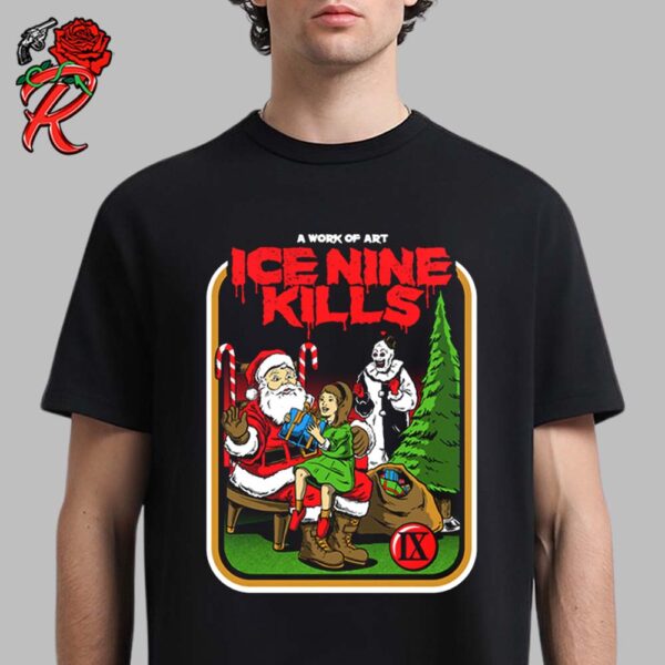 Ice Nine Kills A Work Of Art Terrifier 3 Gory Storybook Unisex T-Shirt