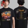 Mischievous South Tour 2025 Australia New Zealand Tour Dates List Two Sides Unisex T-Shirt