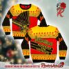 Dua Lipa Mistletoe One Kiss Is All It Takes Knitted Ugly Christmas Sweater