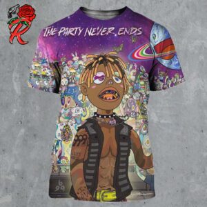 Juice Wrld Final Album The Party Never Ends Album Cover All Over Print Shirt