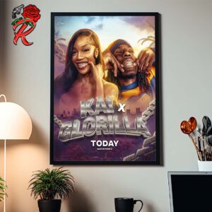 Kai Cenat x Glorilla Today Mafiathon 2 Live Stream Home Decor Poster Canvas