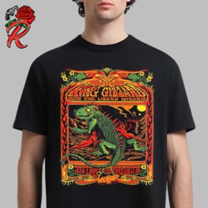 King Gizzard And The Lizard Wizard Concert Poster For Fayetteville Arkansas At JJ’s Live On November 13 2024 Unisex T-Shirt