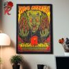 King Gizzard And The Lizard Wizard Poster For In San Diego On November 2 2024 The Cobra Artwork Home Decor Poster Canvas