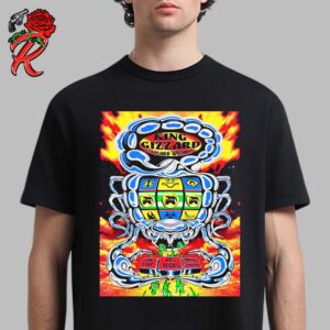 King Gizzard And The Lizard Wizard Poster For Show In Las Vegas At PH Live On November 8 2024 The Scorpion Slot Machine Artwork Unisex T-Shirt