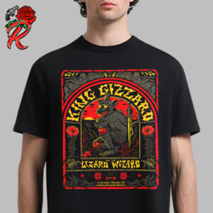 King Gizzard And The Lizard Wizard Poster For Show In Phoenix Arizona At Arizona Financial Theatre On November 9 2024 Unisex T-Shirt