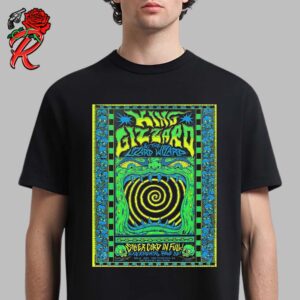 King Gizzard And The Lizard Wizard Silver Cord In Full Experimental Rave Set Poster For Show In San Francisco California At The Regency Ballroom On November 6 2024 Unisex T-Shirt