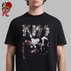 Kiss Blinding Lights Love Gun Album Cover Ghost of KISSmas Past Unisex T-Shirt