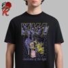 Kiss Blinding Lights Love Gun Album Cover Ghost of KISSmas Past Unisex T-Shirt