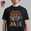 Kiss Ghost of KISSmas Past 2024 Holiday Kiss 76 Logo Vintage T-Shirt