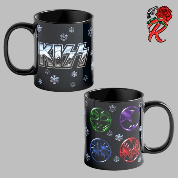 Kiss Merry KISSmas Ghost of KISSmas Past Holiday Ceramic Mug