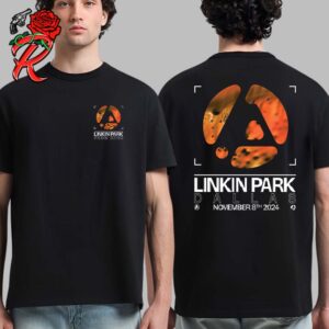 Linkin Park Dallas Texas From Zero Tour Merch Tee On November 8 2024 Two Sides Unisex T-Shirt