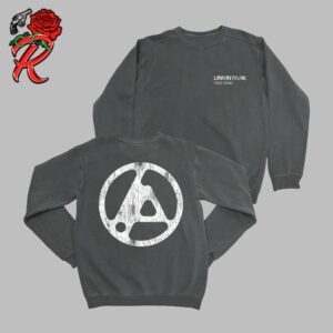 Linkin Park From Zero Distressed Logo Washed Graphite Crewneck Unisex T-Shirt Long Sleeve