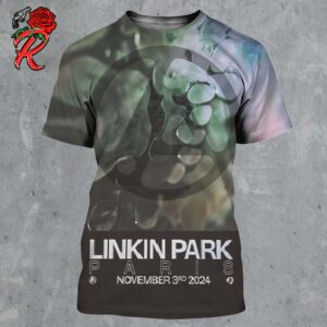 Linkin Park From Zero World Tour 2024 Paris Poster For Paris La Defense Arena On November 3 2024 All Over Print Shirt