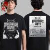 Mischievous South Tour 2025 Europe Tour Dates List Two Sides Unisex T-Shirt