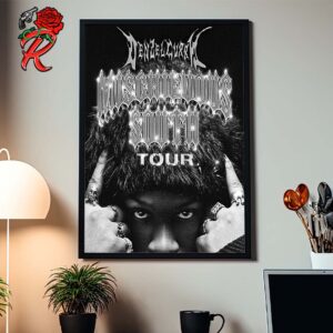 Mischievous South Tour 2025 Cover Art Home Decor Poster Canvas