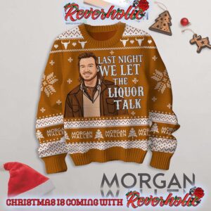 Morgan Wallen The Liquor Talk Christmas Gifts For Holiday Christmas Ugly Sweater