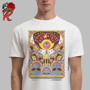 Mt Joy Poster For Shows In Philly Pennsylvania At TD Pavilion At The Mann On 26 And 27 September 2025 Unisex T-Shirt