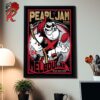 Pearl Jam Melbourne Australia Pop Up Shop Event Poster Night 2 At Marvel Stadium On November 18 2024 The Parrots Art By Ben Frost Hom Decor Poster Canvas