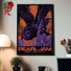 Pearl Jam Merch Event Poster For Sydney Australia Night 2 At Engie Stadium On November 23 2024 The Skull And Snake Art By Tomasz Majewski Home Decor Poster Canvas