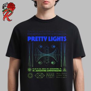 Pretty Lights Merch Tee In St Augustine Florida At St Augustine Amphitheatre On November 22 To 24 2024 Unisex T-Shirt