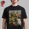 Dekker Official Poster For Future Ghost Tour 2024 Tour Dates List Unisex T-Shirt