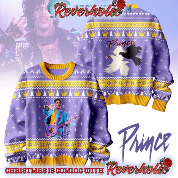 Prince When Doves Cry 2024 Christmas Gifts For Holiday Christmas Ugly Sweater